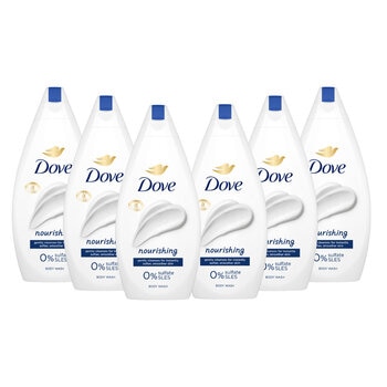 Dove Body Wash 6 x 450ml