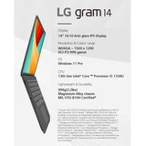 LG gram, Intel Core i5, 16GB RAM, 256GB SSD, 17 Inch Laptop, 17Z90RU-G.AP52A1