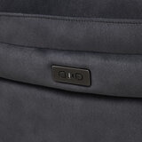 Belagio Grey Fabric Power Recliner Armchair