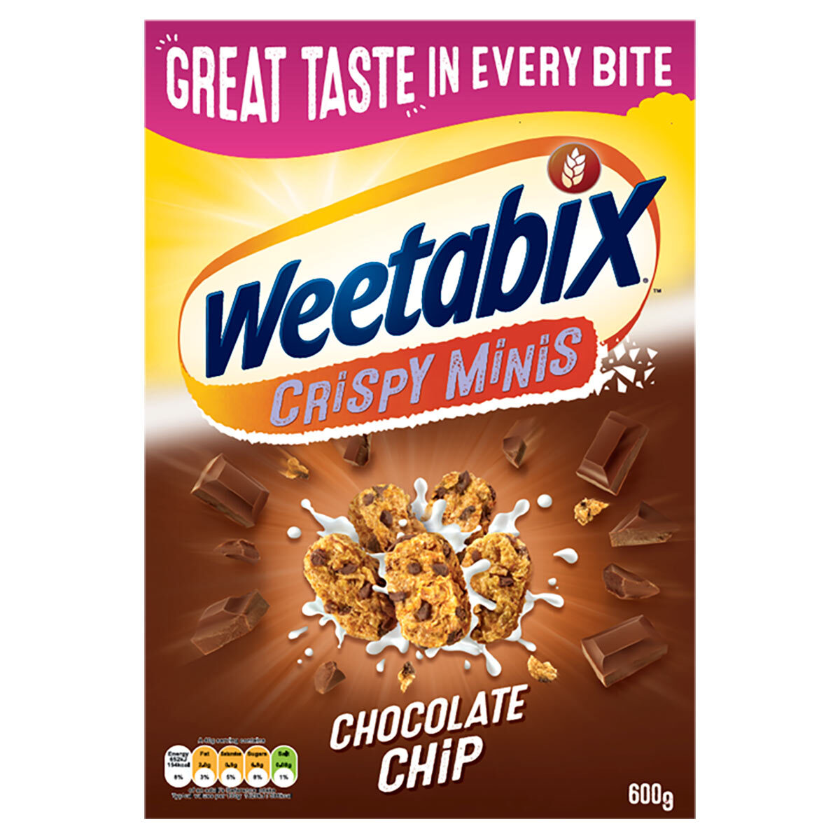 Weetabix Mini Chocolate Front of Box