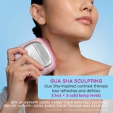 Lifestyle image Gua Sha inspired contrast therapy
