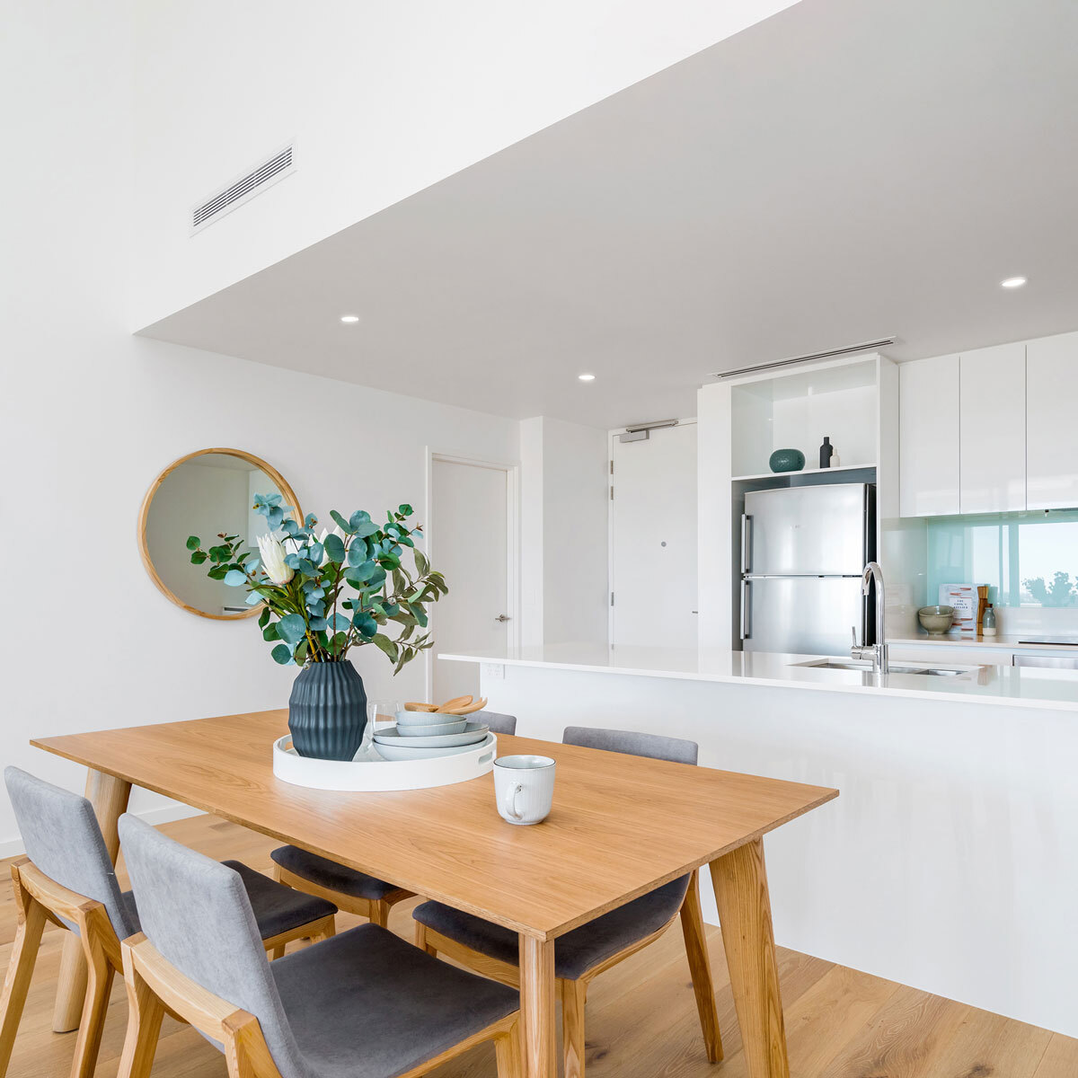 Lifestyle image of lights in living room setting