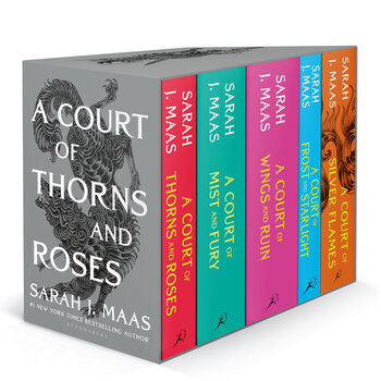 A Court of Thorns and Roses by Sarah J Maas Boxset Collection