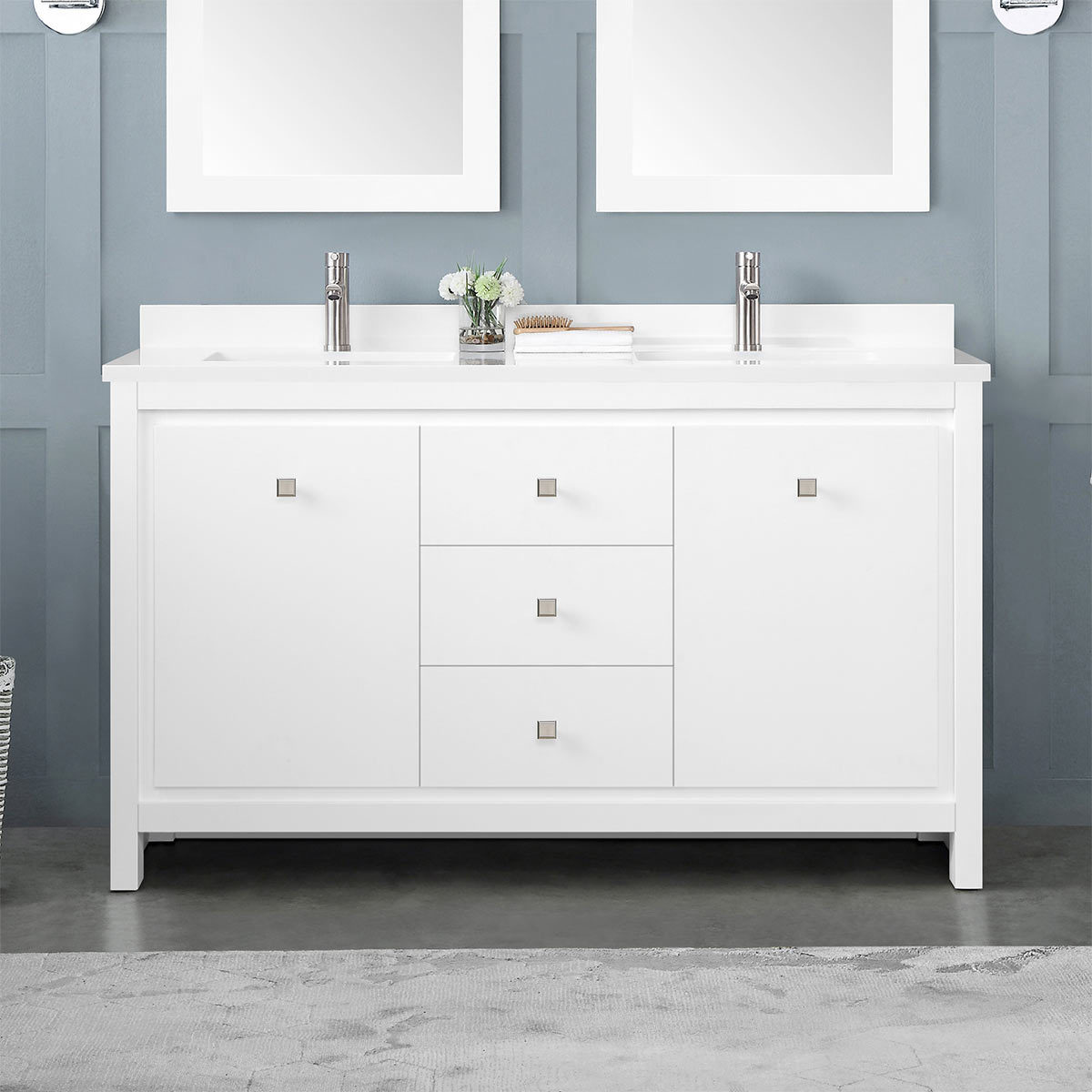 Ove Decors Oxford 150cm Dual Vanity Basin Unit Costco Uk