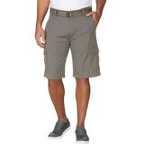 Front image of grey shorts