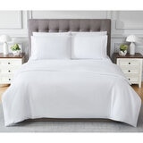 Kirkland Signature 680 Thread Count 6 Piece Duvet Set in White, Super King