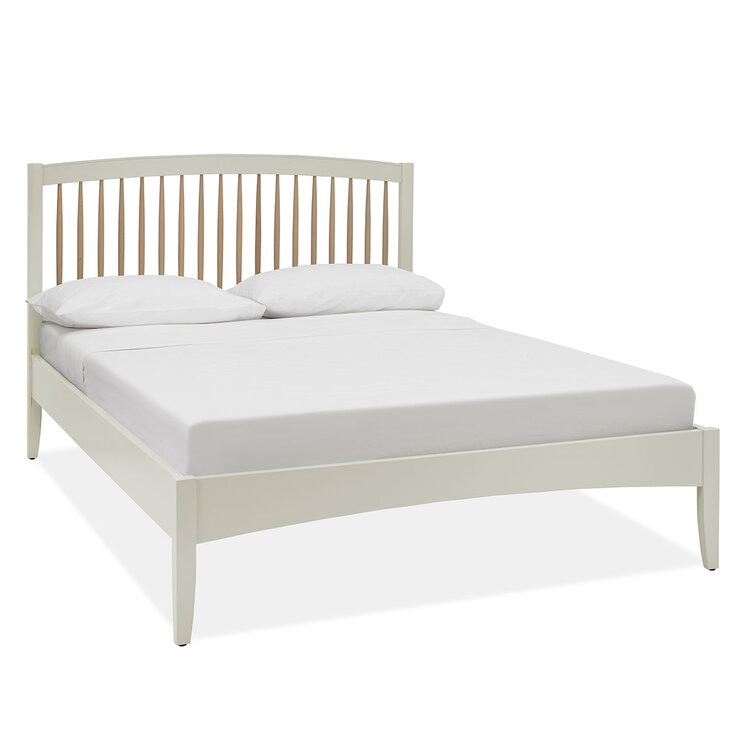 Bentley Designs Whitby Scandi Oak & Soft Grey Bed Frame in 2 Sizes Bentley Designs Whitby Scandi Oak & Soft Grey Bed Frame in 2 Sizes