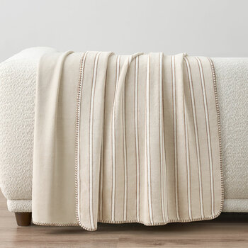 Casual Living Reversible Plush Throw in 7 Designs, 127 x 177 cm