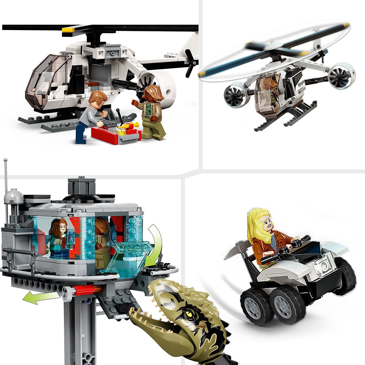 Buy LEGO Jurassic World Giganotosaurus & Therizinosaurus Attack Features2 Image at Costco.co.uk