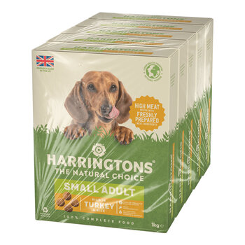 Harringtons Small Adult Dog Complete Turkey & Rice, 5 x 1kg