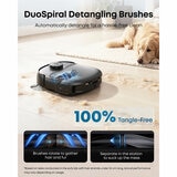 Lifestyle image of Eufy X12  with 20,000Pa turbo suction