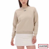 Hunter Women's Crewneck Sweater in Beige
