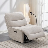Armchair Beige Lifestyle Reclined