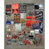 Image of included tools laid out on floor