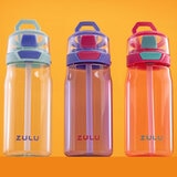 Zulu Flex Water Bottle, 3 Pack in 2 Colours