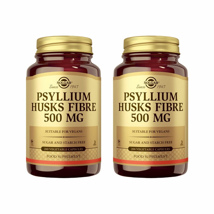 Solgar Psyllium Husk, 2 x 200 Count Solgar Psyllium Husk, 2 x 200 Count