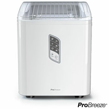 Pro Breeze 2L Countertop 15kg Ice Cube Maker in White