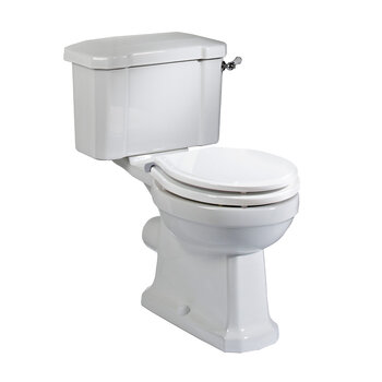 Tavistock Harrogate Close Coupled Toilet with Pan, Seat and Cistern