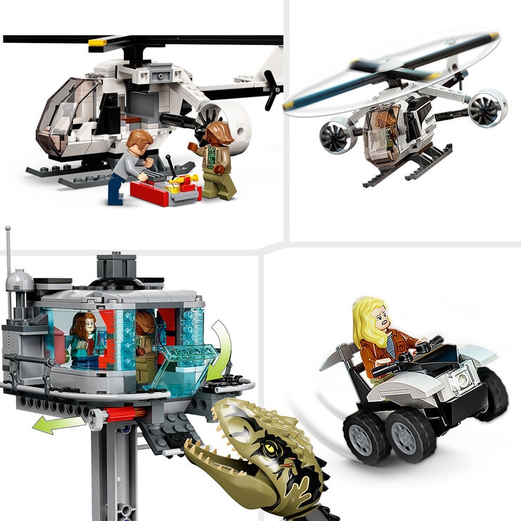 Buy LEGO Jurassic World Giganotosaurus & Therizinosaurus Attack Features2 Image at Costco.co.uk