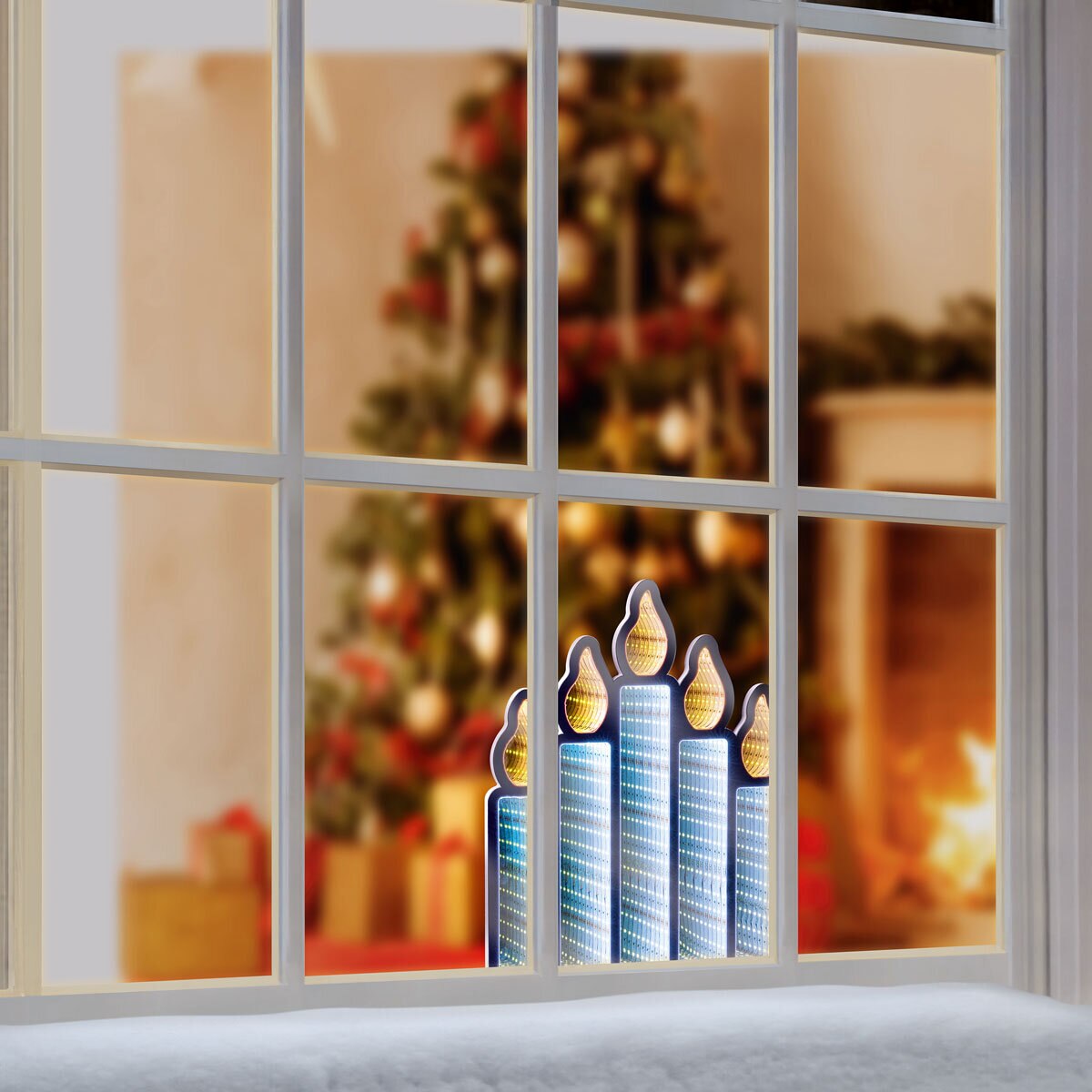 Premier 40cm Freestanding Infinity Mirror Candlebridge