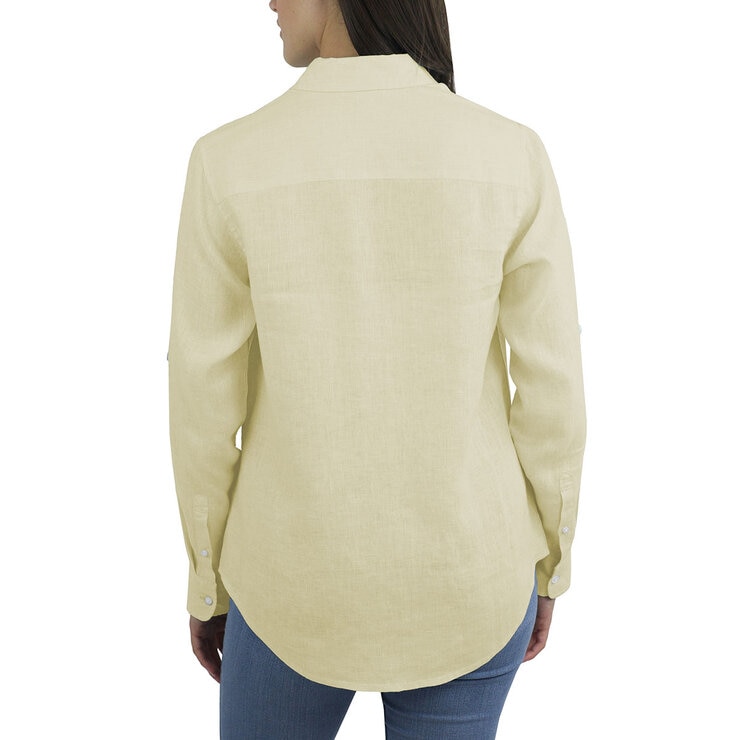 Jachs Ladies Linen Long Sleeve Shirt Jachs Ladies Linen Long Sleeve Shirt