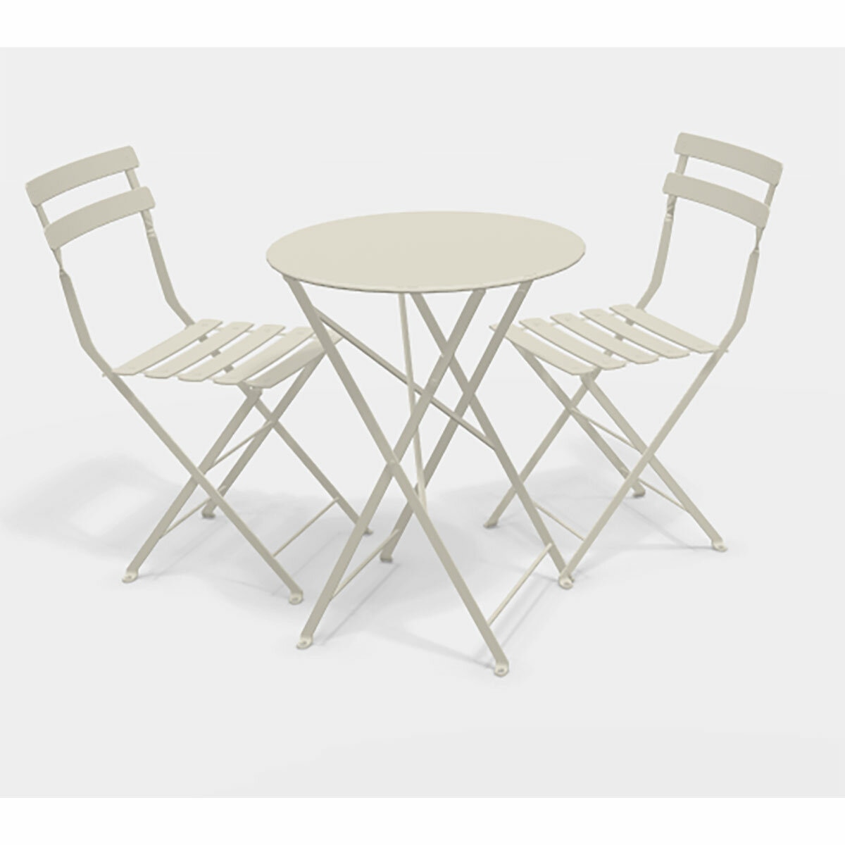 Fermob 3 Piece Bistro set in Light Brown