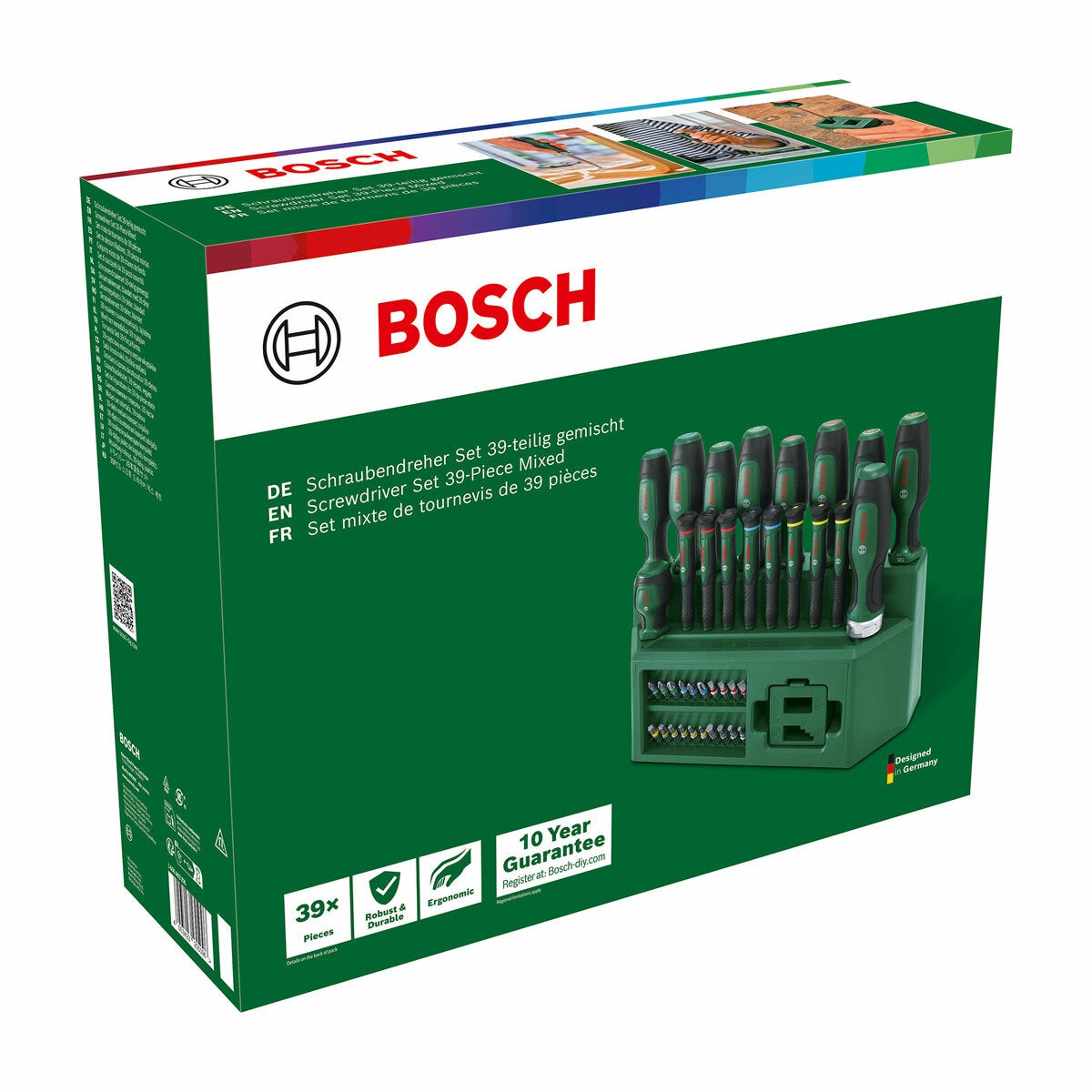 Bosch 39 Piece Mixed Screwdriver Set Bosch 39 Piece Mixed Screwdriver Set