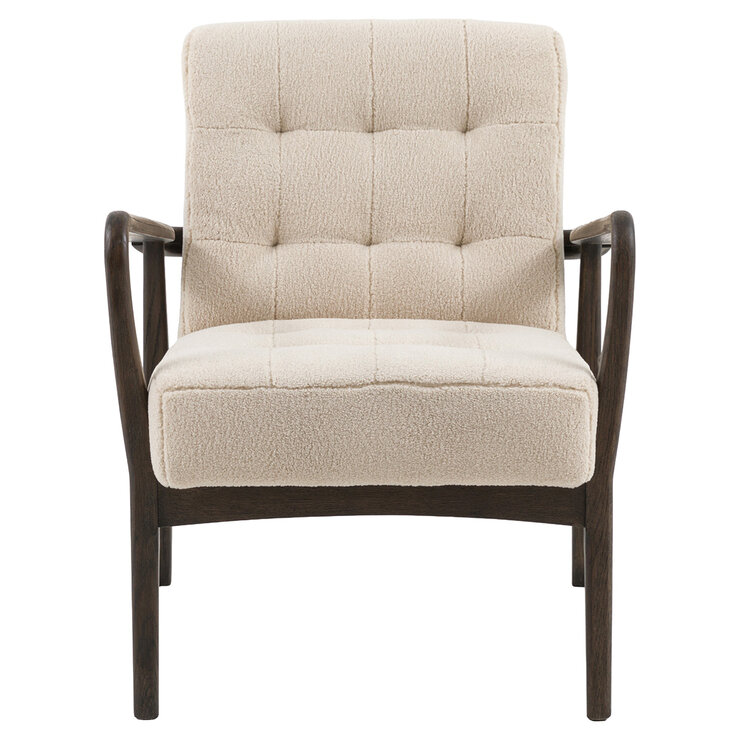 Gallery Humber Natural Faux Sheepskin Armchair Gallery Humber Natural Faux Sheepskin Armchair