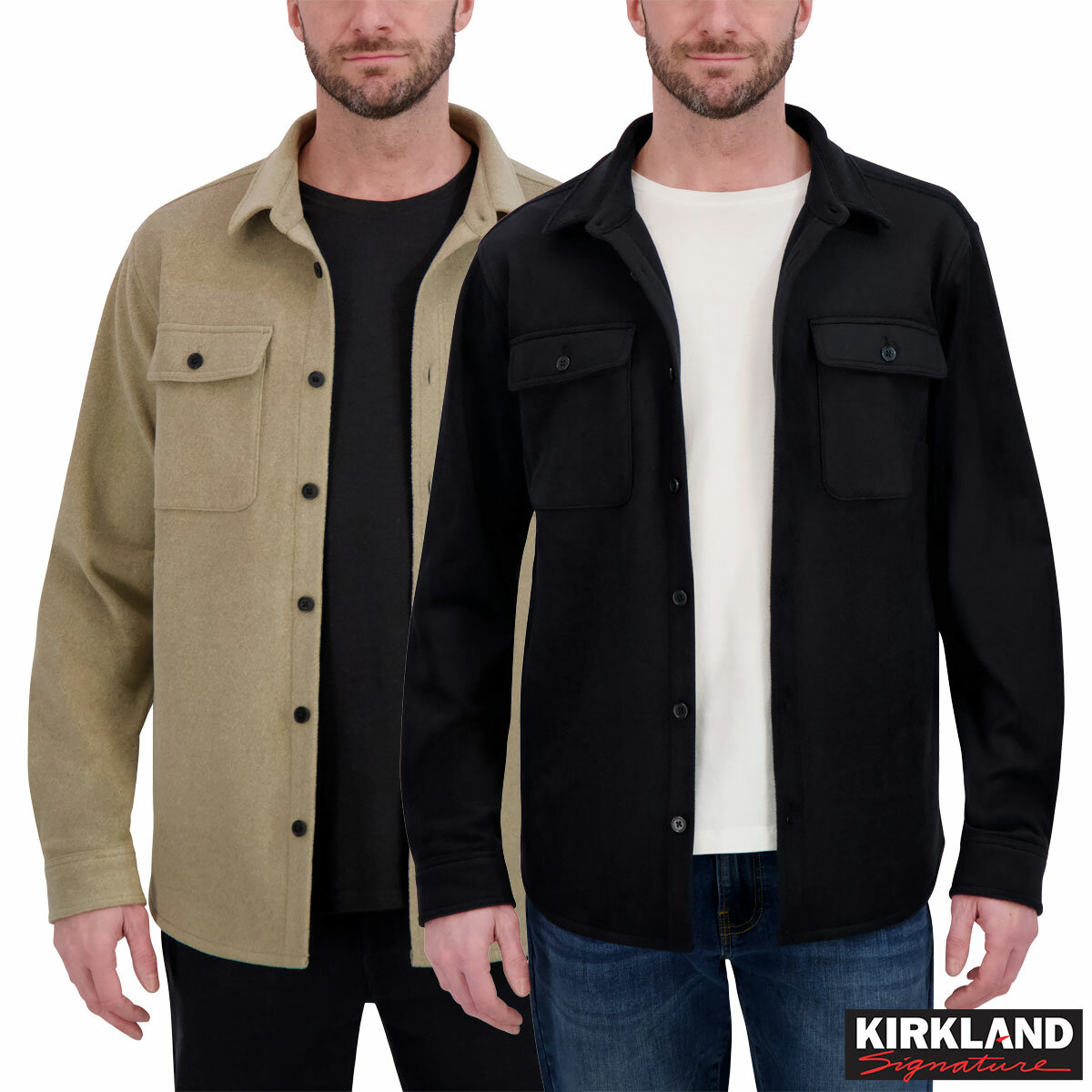 Kirkland Signature Men's Shirt Jacket Kirkland Signature Men's Shirt Jacket