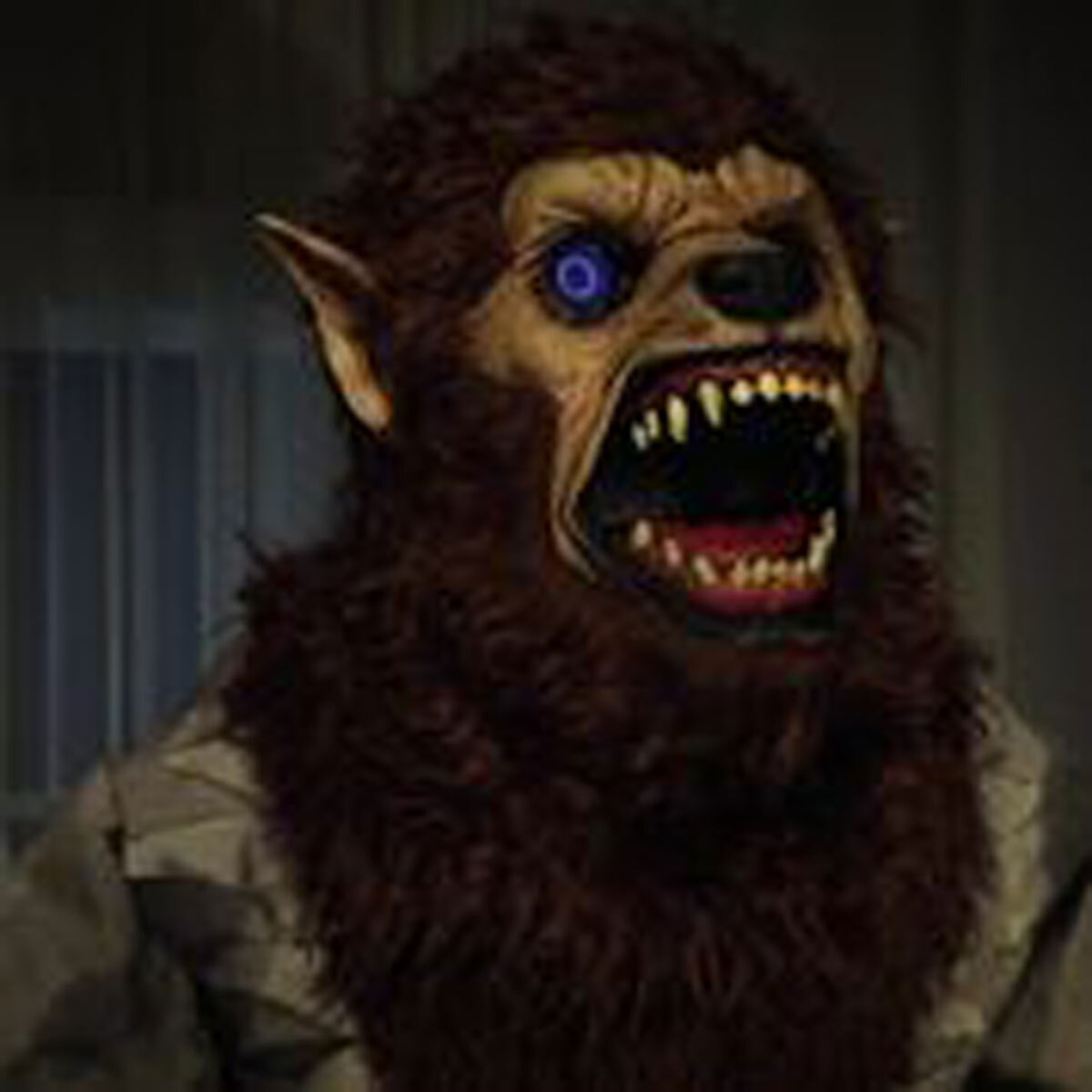 Halloween 6ft 2 Inches (1.9m) Animated Werewolf with LCD Eyes & Moving Mouth