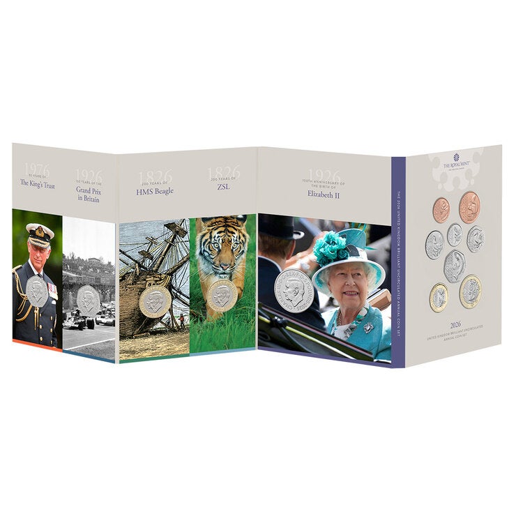 The 2026 United Kingdom Brilliant Uncirculated Annual Coin Set The 2026 United Kingdom Brilliant Uncirculated Annual Coin Set