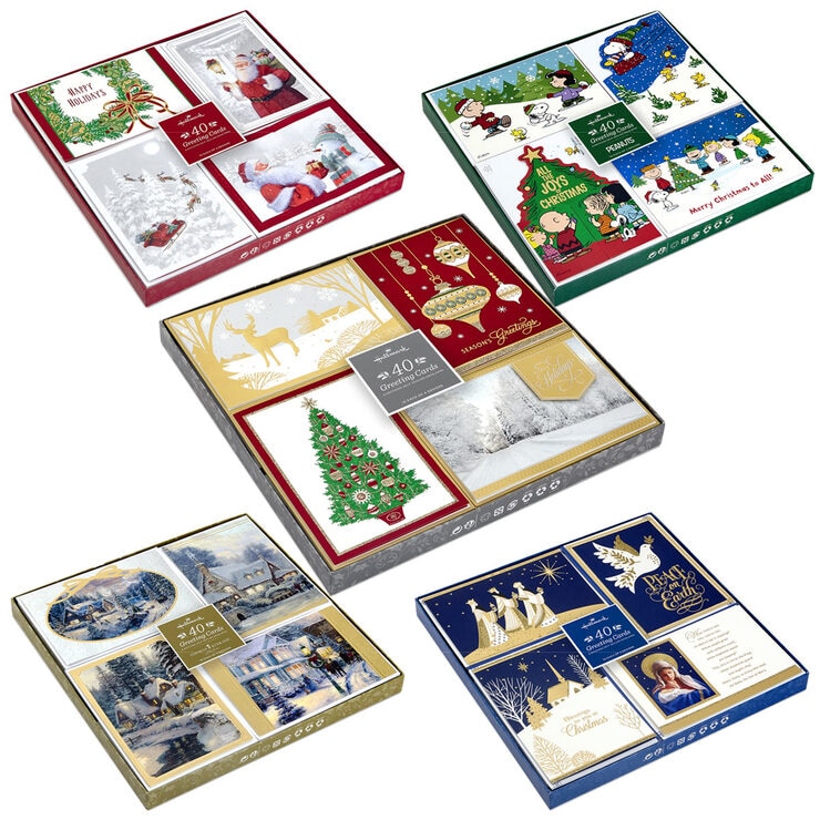 Merged card selection image with all 5 variants