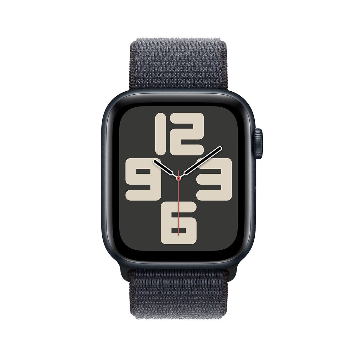 Apple Watch SE GPS + Cellular, 44mm Midnight Aluminium Case with Sport Band Loop