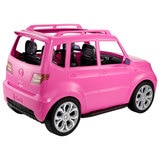 Barbie suv on white background