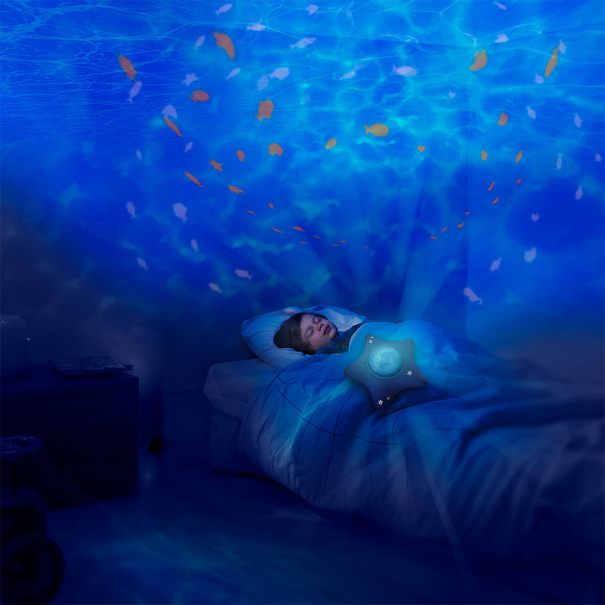 Aquarium projector night light deals