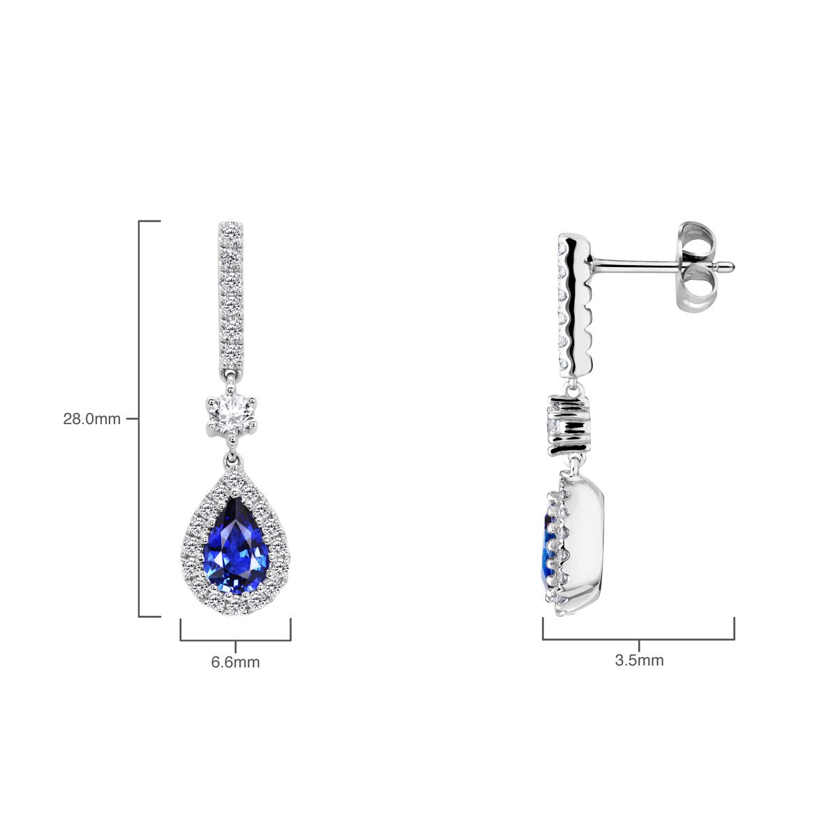 Sapphire hotsell earrings costco