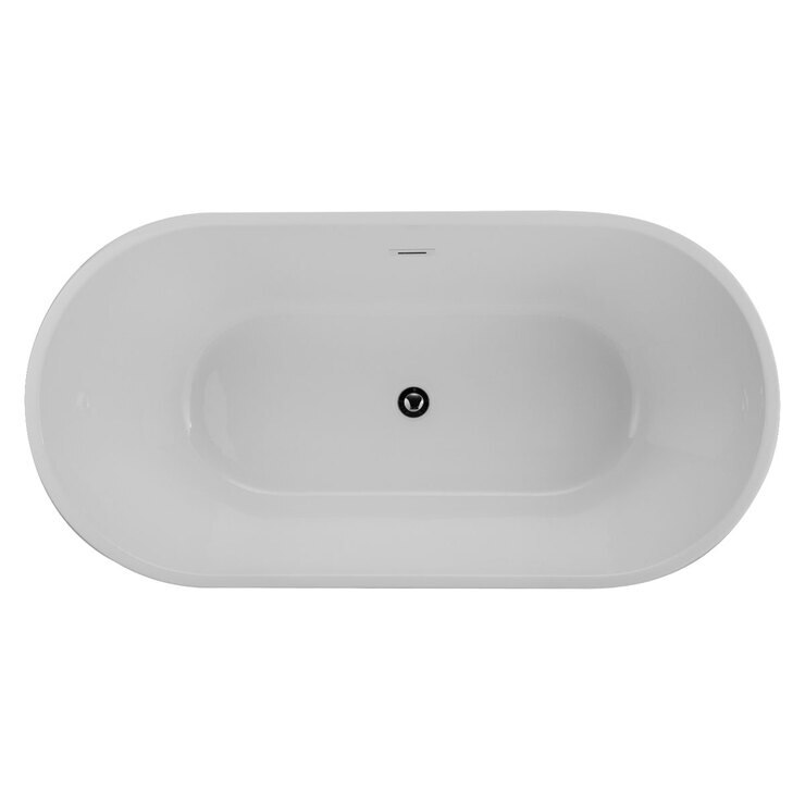 Platinum Spas Marseille Freestanding Modern Bath, 1700 x 800 x 580mm