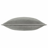 Furn Meridian Grey Velvet Feather Fill Cushion, 55 x 55 cm