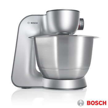 Bosch Serie 4 CreationLine Kitchen Machine, Silver, MUM59340GB