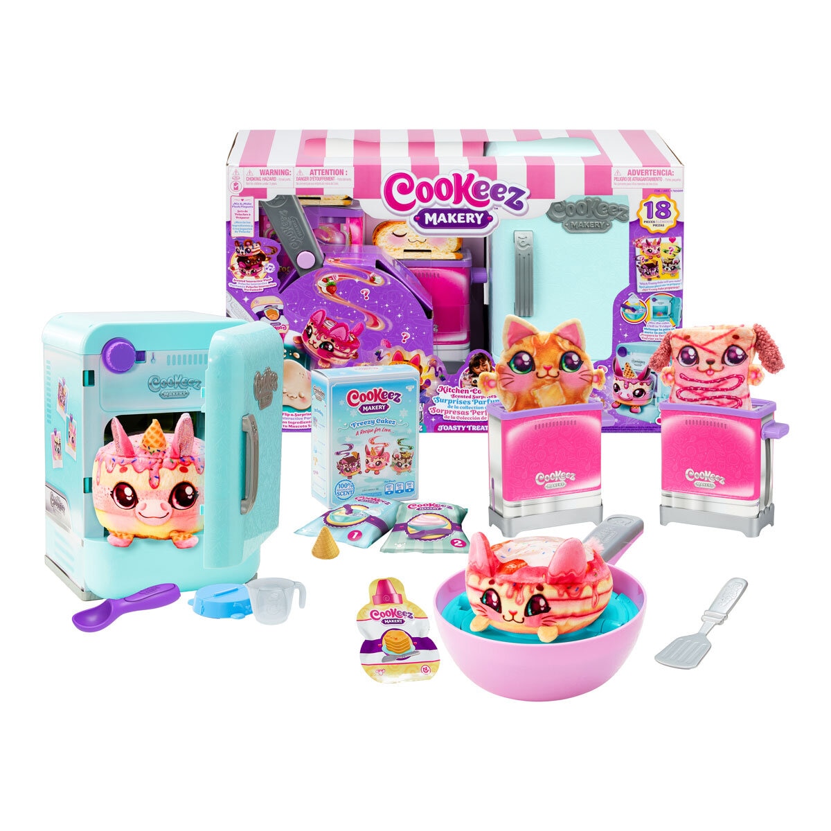 Cookeez Makery Role-Play Bulk Set with Accessories (5+ Years)