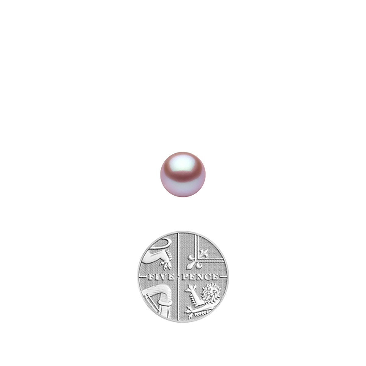 9-9.5mm Cultured Freshwater Pink Pearl Stud Earrings, 18ct Yellow Gold