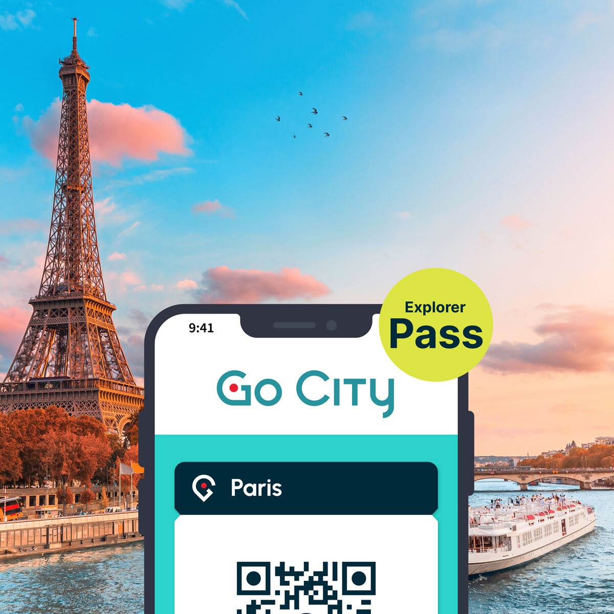 Go City Paris 5-choice Explorer Pass, Adult