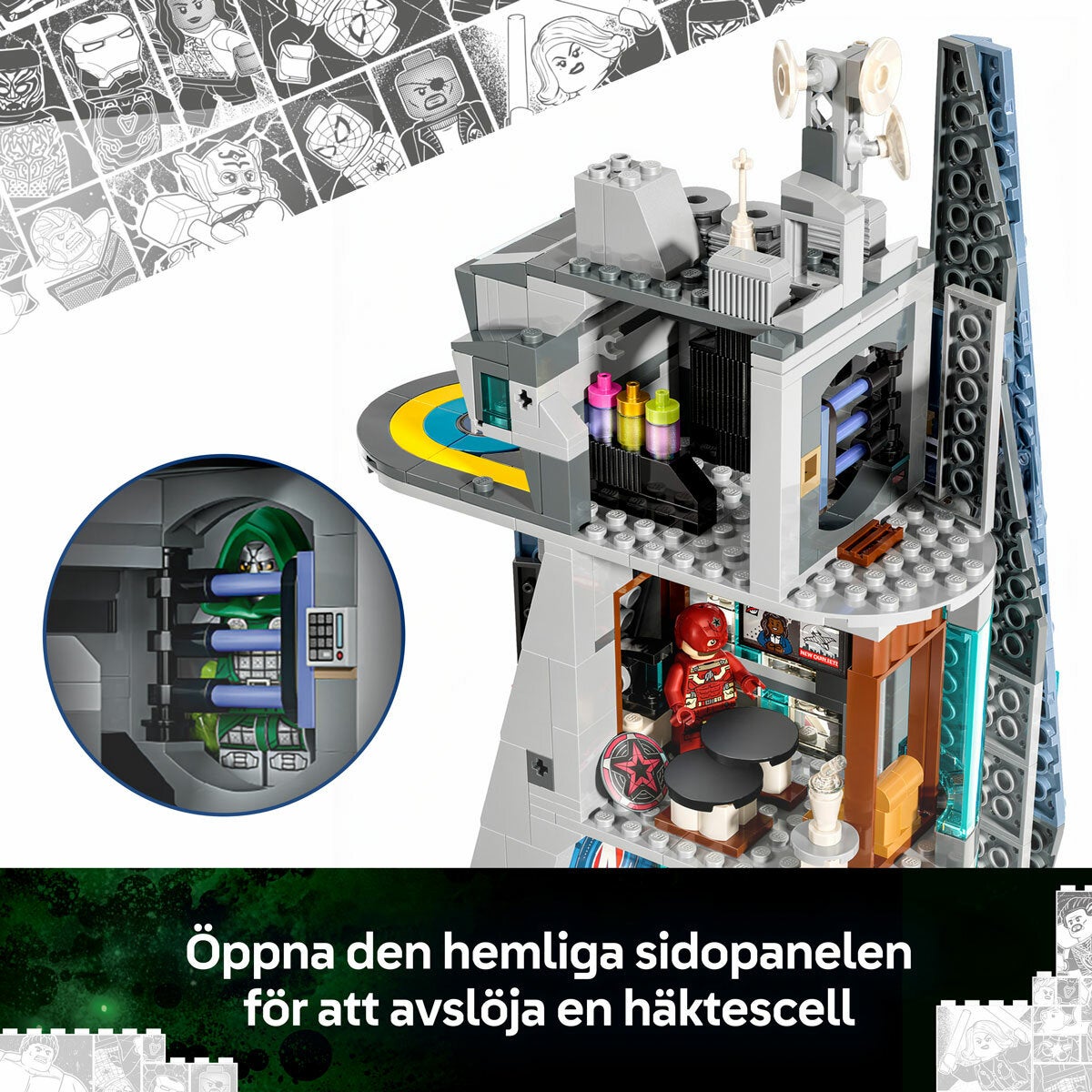 LEGO Super Heroes Avengers: Doomsday New Avengers Tower - Model 76352 (12+ Years)