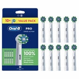 Front profile of Oral-B Pro Cross Action 10 Pack in White with packaging