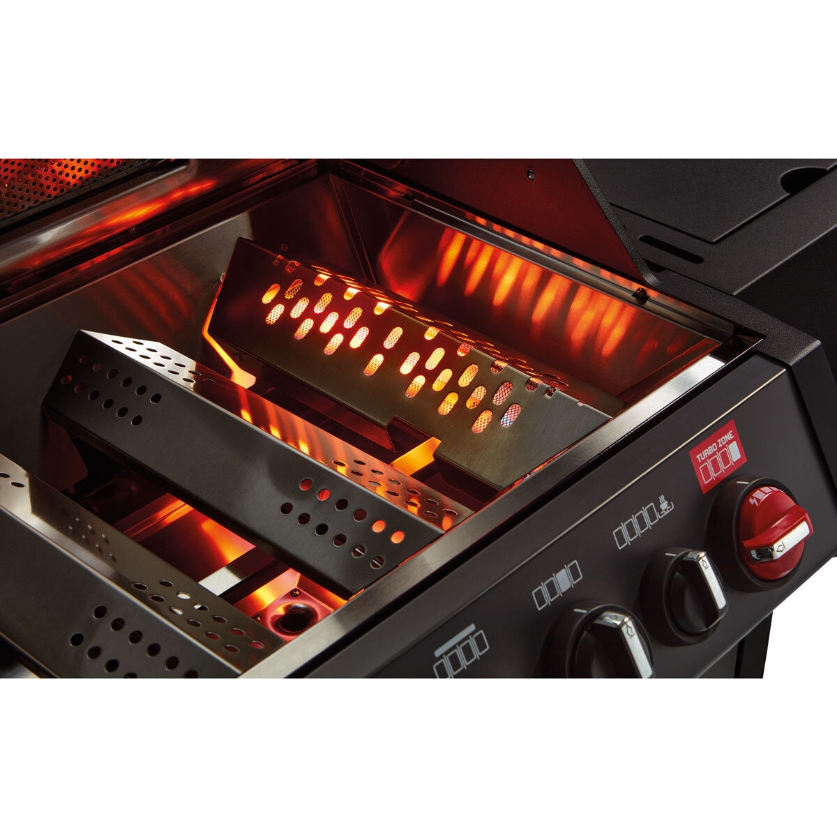 Enders Monroe 4 Burner Stainless Steel Gas Barbecue + Pizza Stone + Cover
