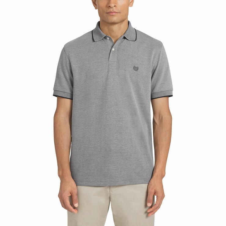 Chaps Men's Birdseye Pique Polo Shirt