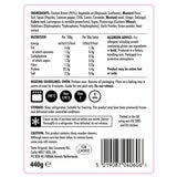 Back of Pack for Taste Original Chicken Satay 22 pack