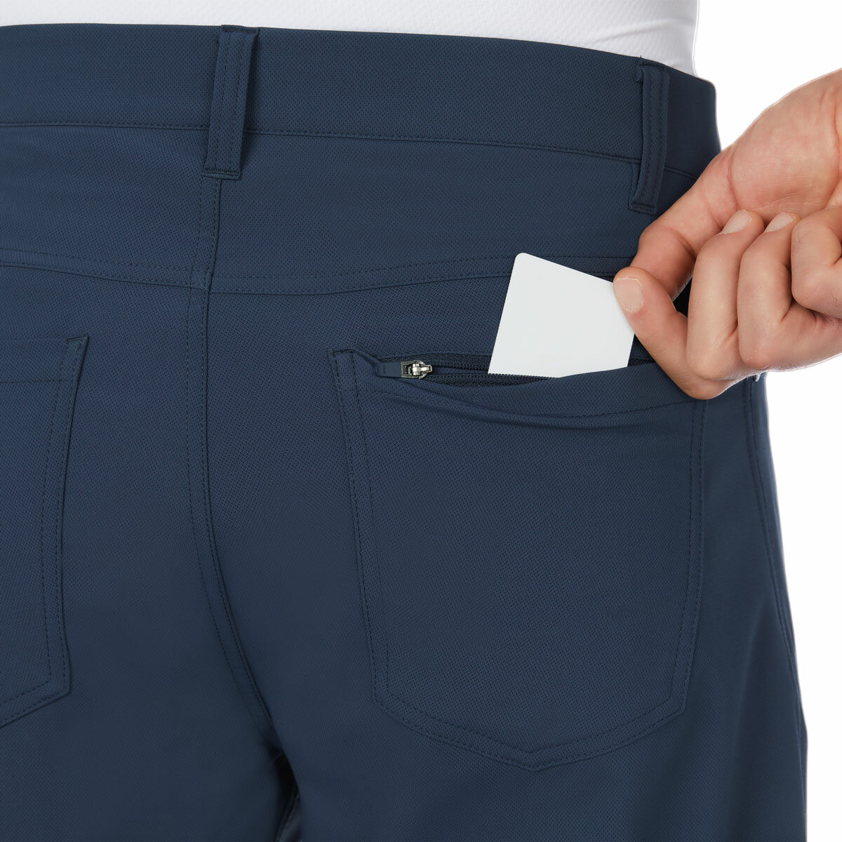 Kirkland Signature Men's Performance Pant in Navy, Waist 40 Leg 32