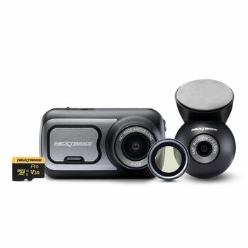 Nextbase 422GW Front & Rear Dash Cam Bundle includes SD Card & Polarising Filter