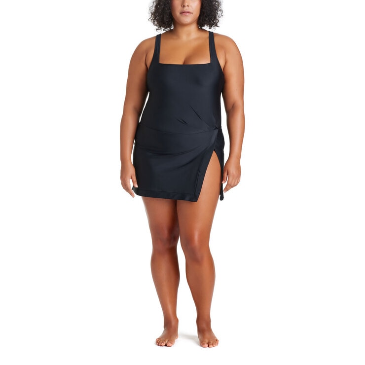 Rod Beattie Ladies Bleu Swimsuit Dress in Black Rod Beattie Ladies Bleu Swimsuit Dress in Black